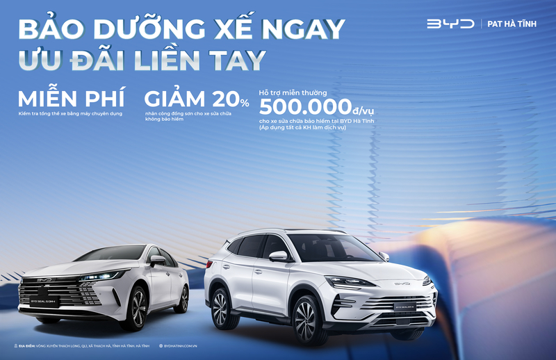 BẢO DƯỠNG XẾ NGAY – ƯU ĐÃI LIỀN TAY