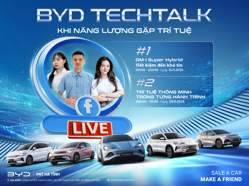 BYD TECHTALK – KHI NĂNG LƯỢNG GẶP TRÍ TUỆ